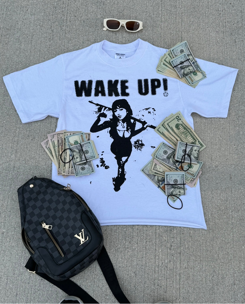 wake up! boxy tee