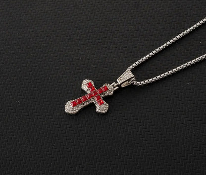 Club Eveil Stainless Steel Cross Necklace