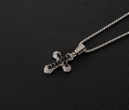 Club Eveil Stainless Steel Cross Necklace