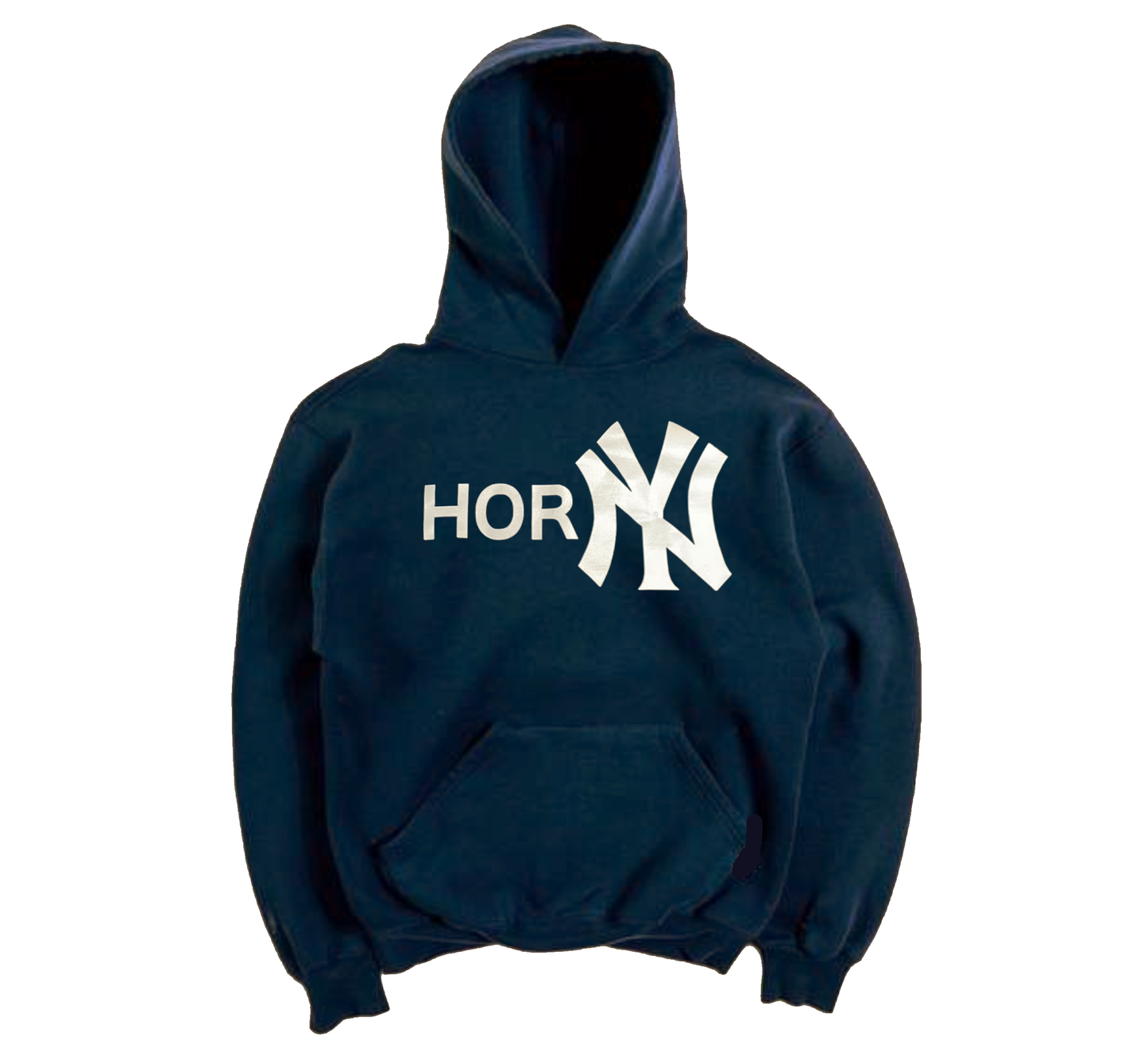 Navy Blue Horny Hoodie