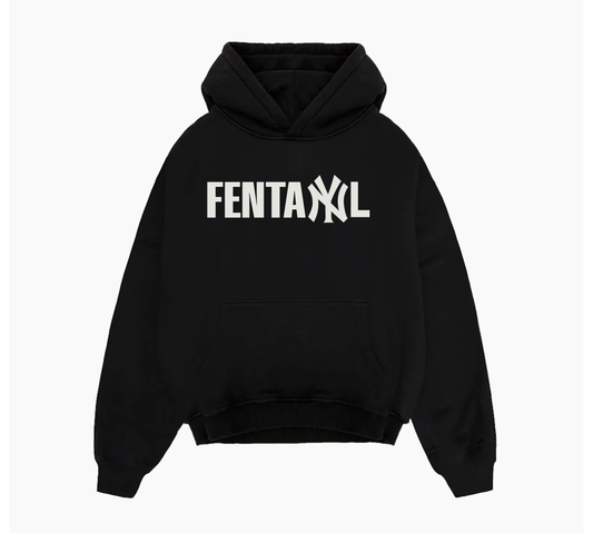 Black Fent Hoodie