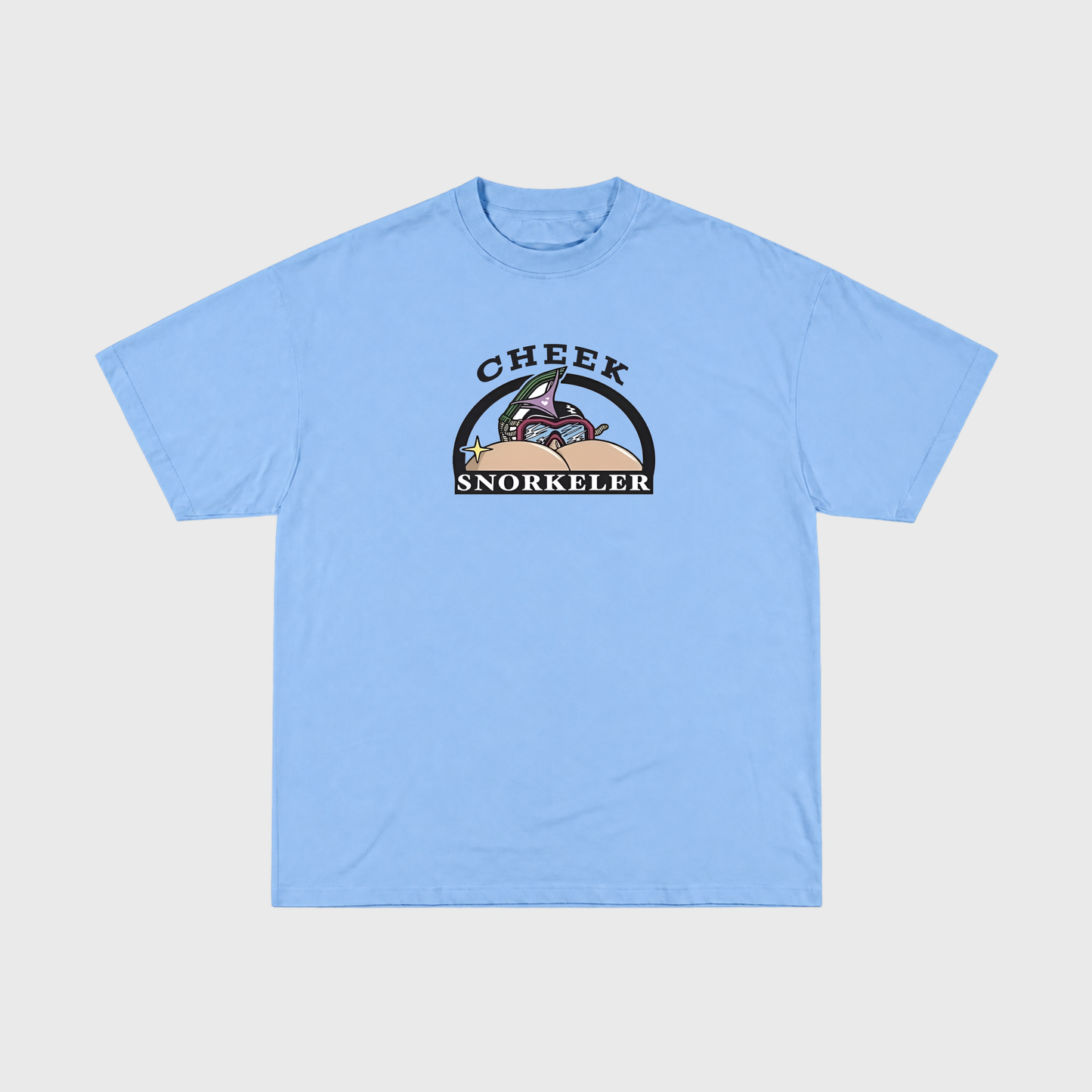 cheek snorkeler tee