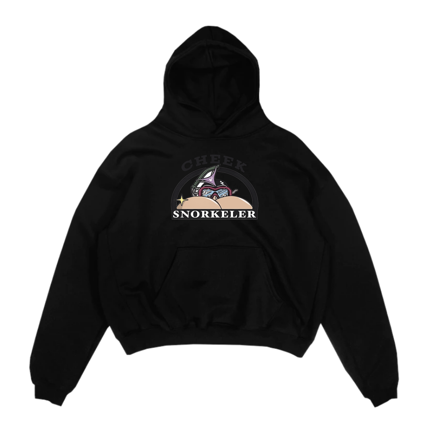 cheek snorkeler hoodie