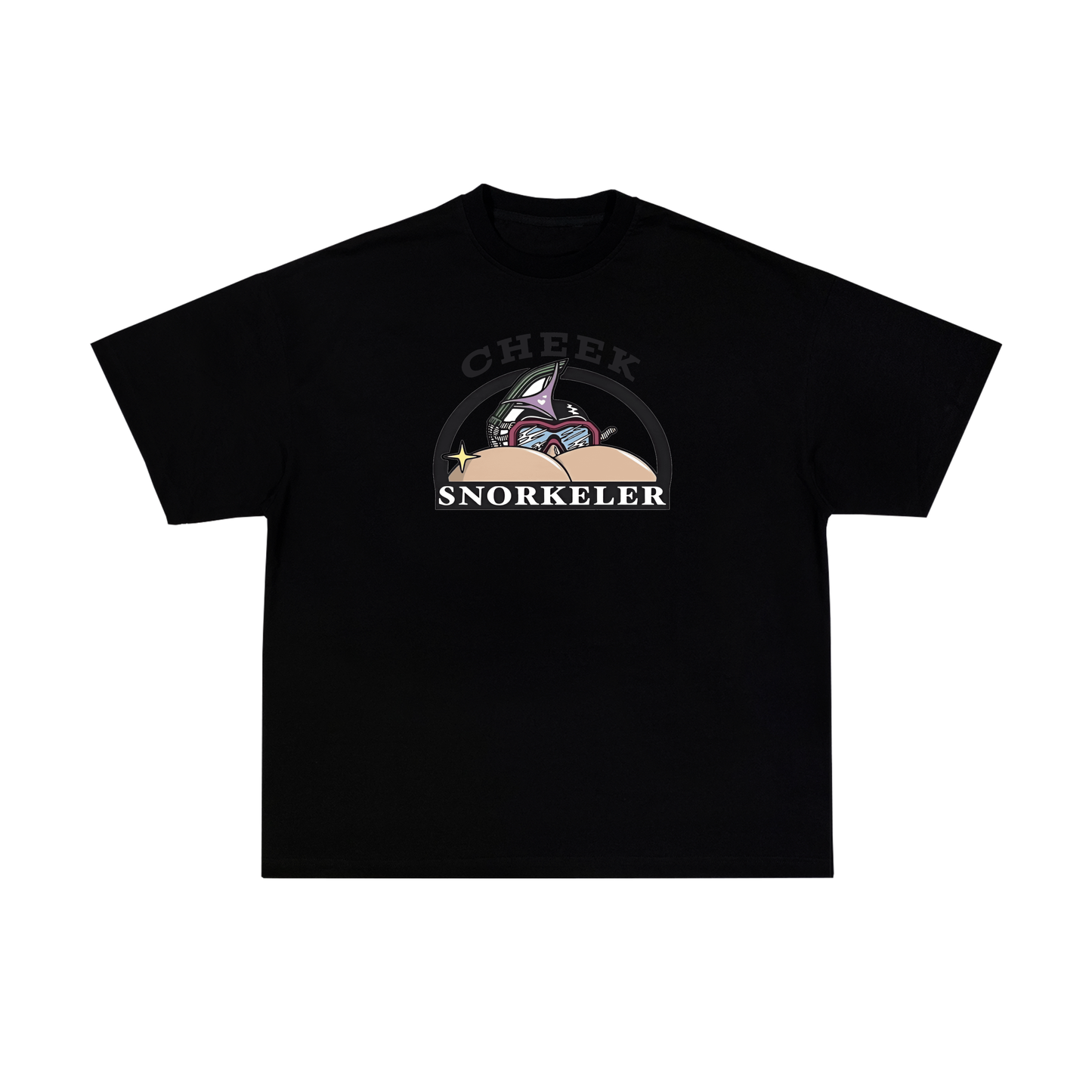 cheek snorkeler tee