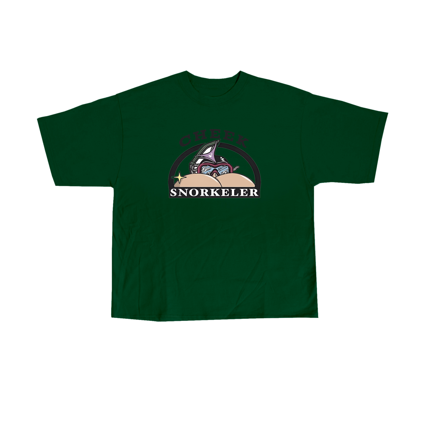 cheek snorkeler tee