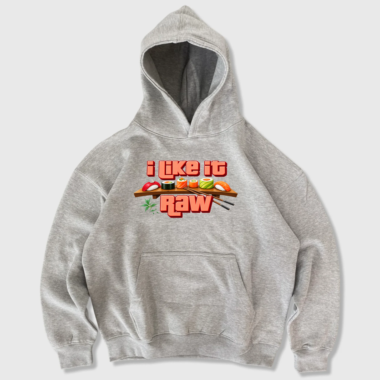 raw hoodie