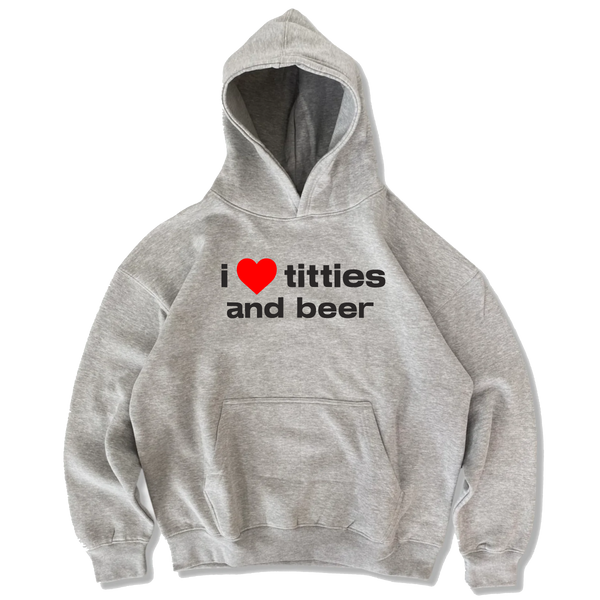 I love titties hoodie