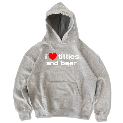 I love titties hoodie