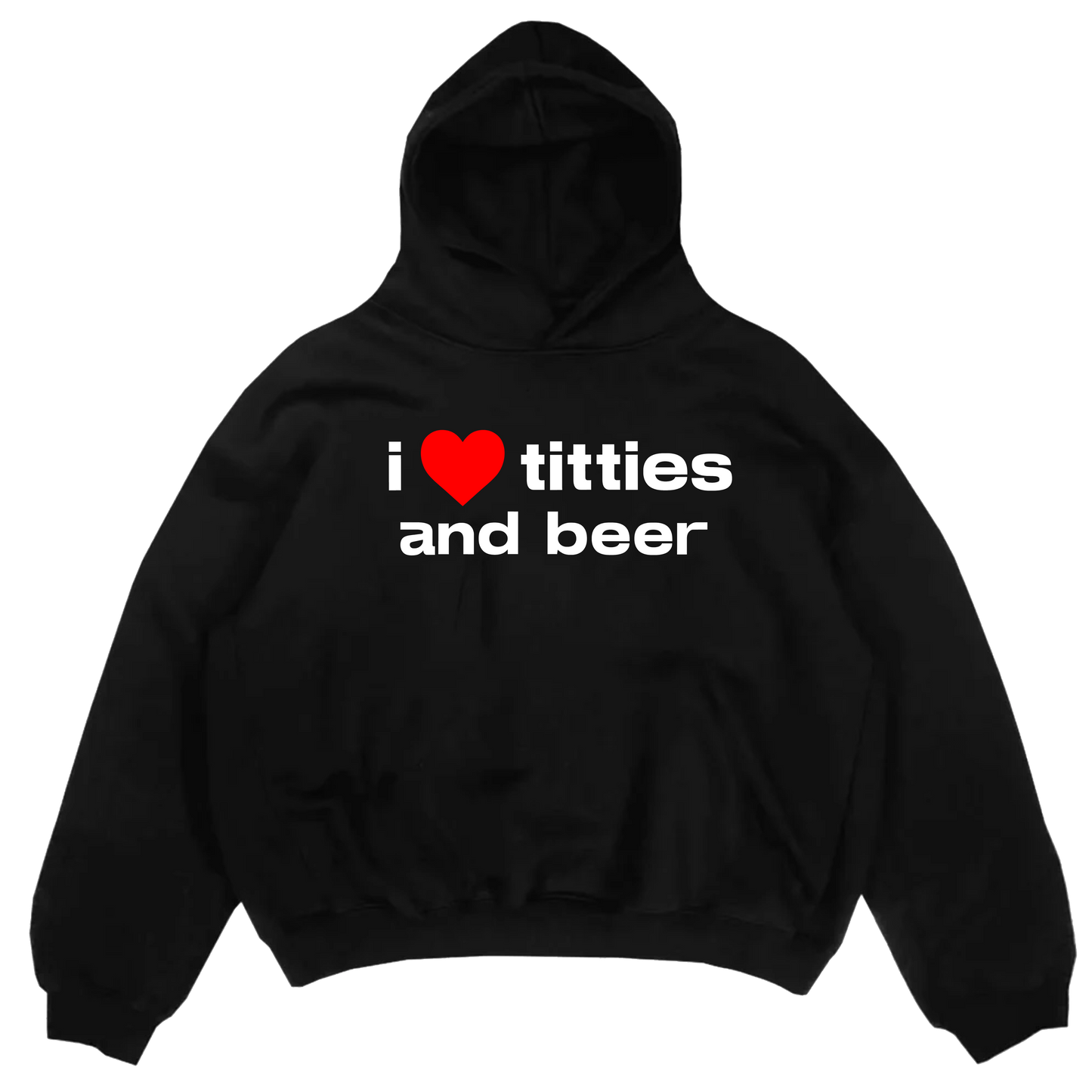 I love titties hoodie