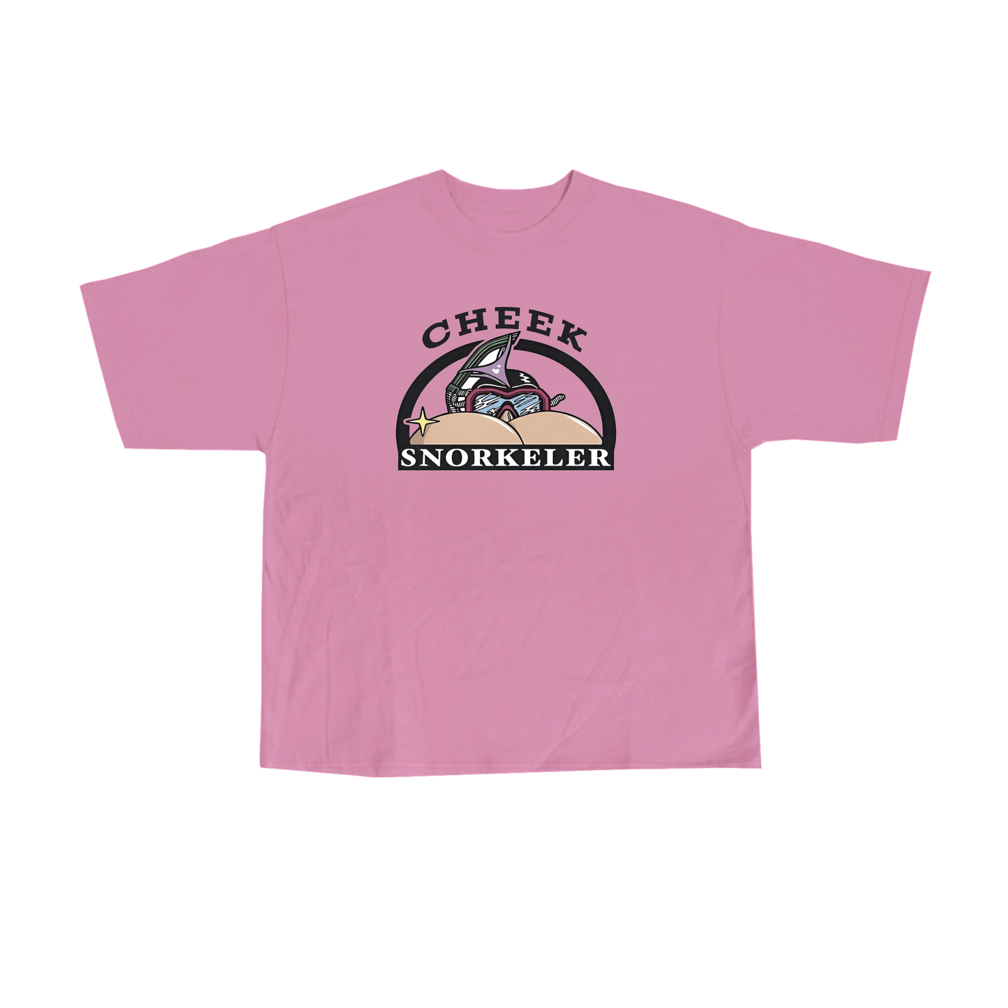 cheek snorkeler tee