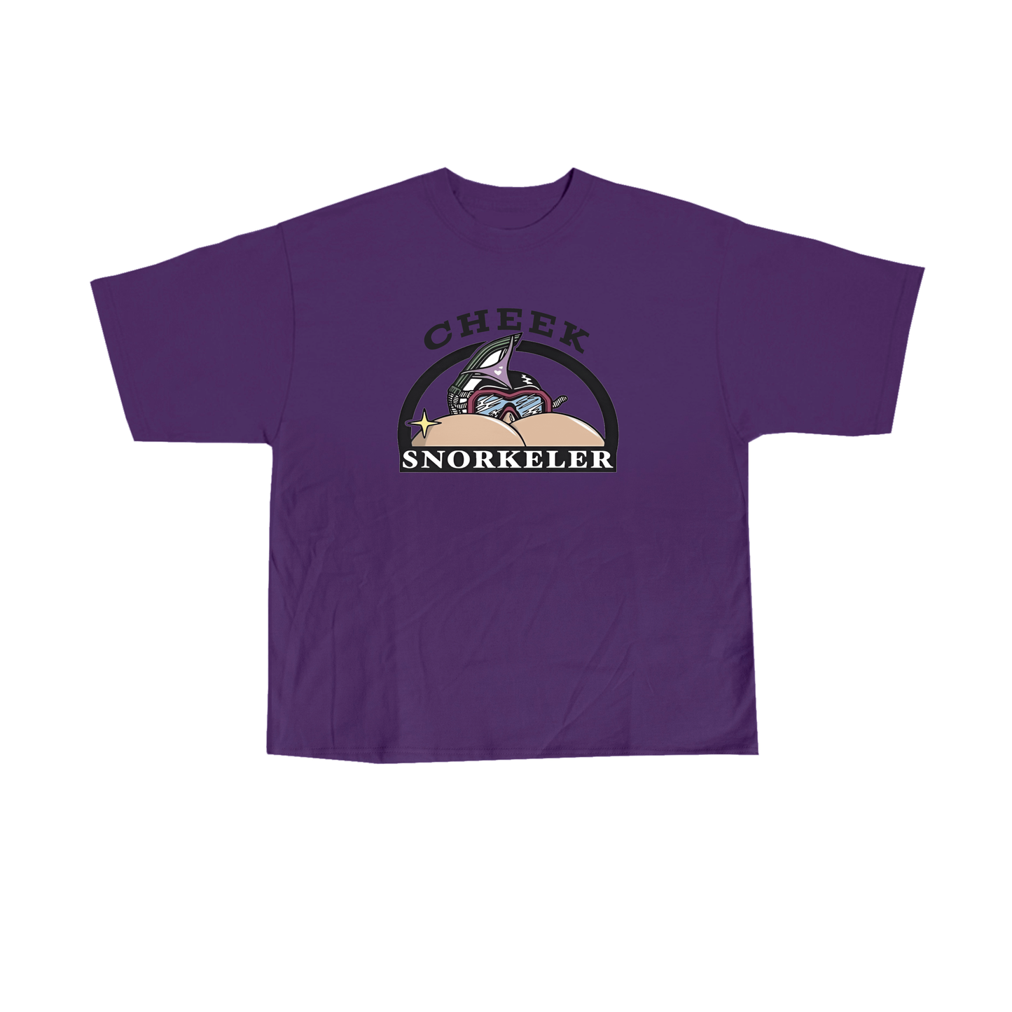 cheek snorkeler tee
