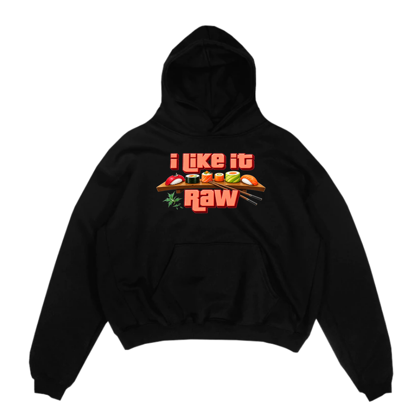raw hoodie